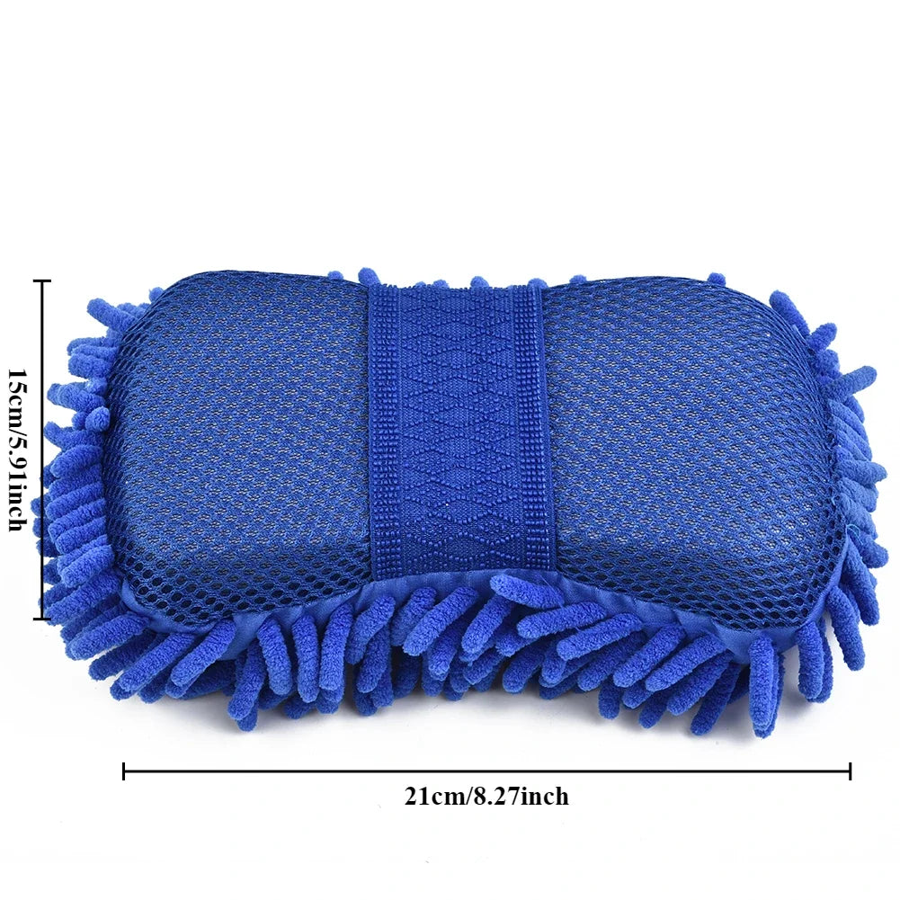 Microfiber Car Wash Sponge Cleaning Pad