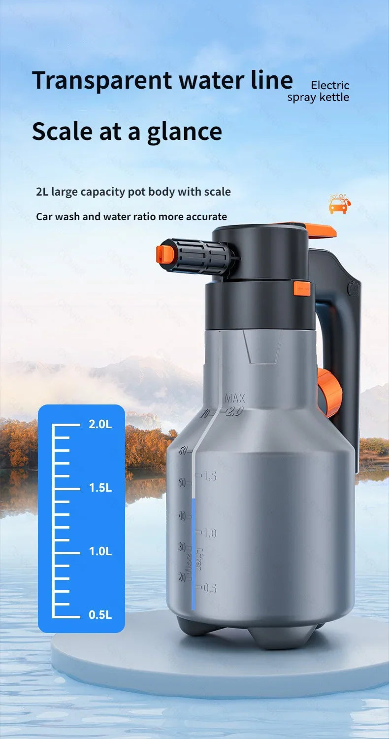 CENRR Electric Foam Sprayer – Power Foam at the Push of a Button!