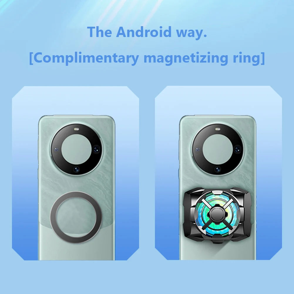 Wireless Phone Cooler – Magnetic Chill for Mobile Gaming!