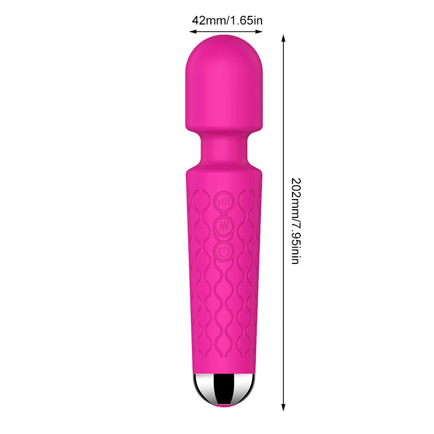 20 Modes AV Stick Clit Vibrator for Women