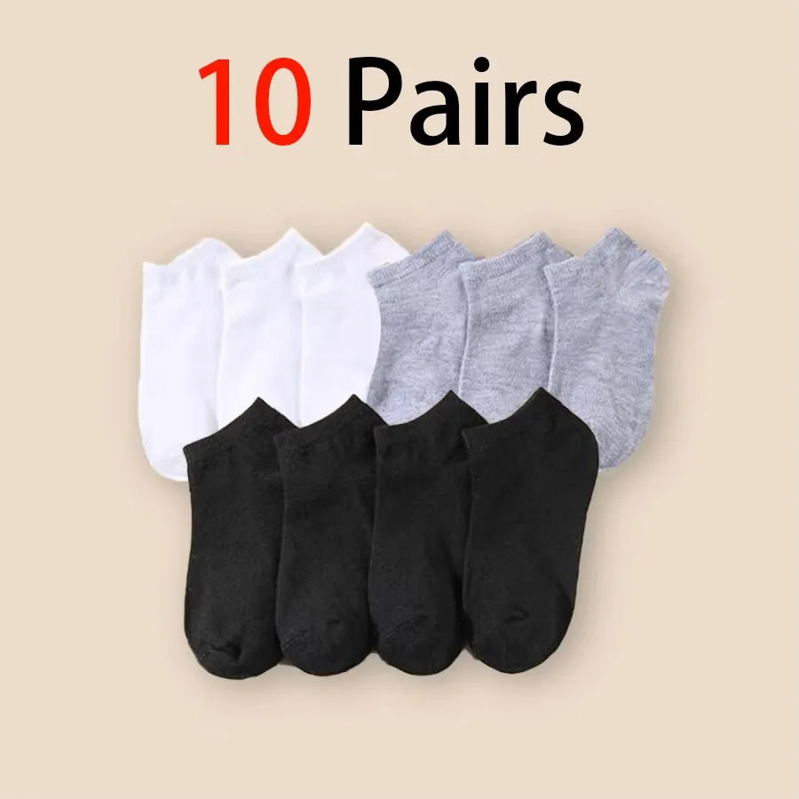 Breathable Men’s Low Cut Ankle Socks