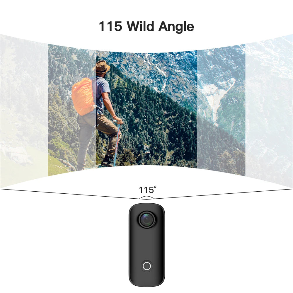Capture every moment with SJCAM C100 Plus 4K Action Camera!