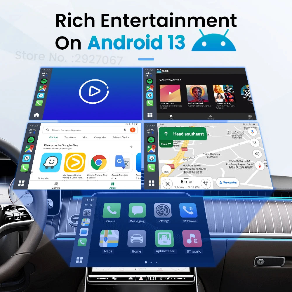 2024 CarlinKit AI Box – Wireless CarPlay & Android TV in One!