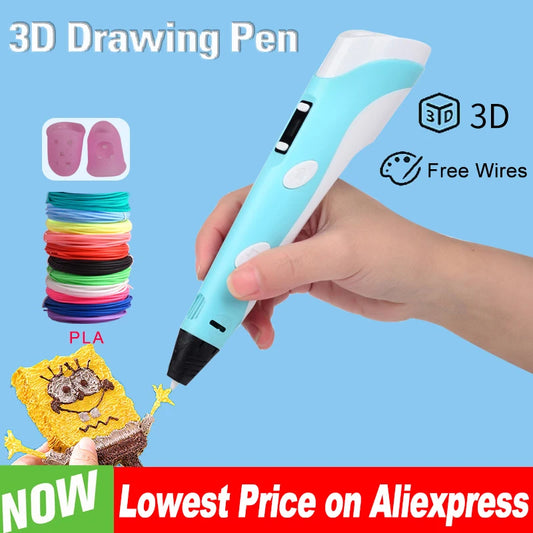 3D Printing Pen – LCD Creative Toy for Kids