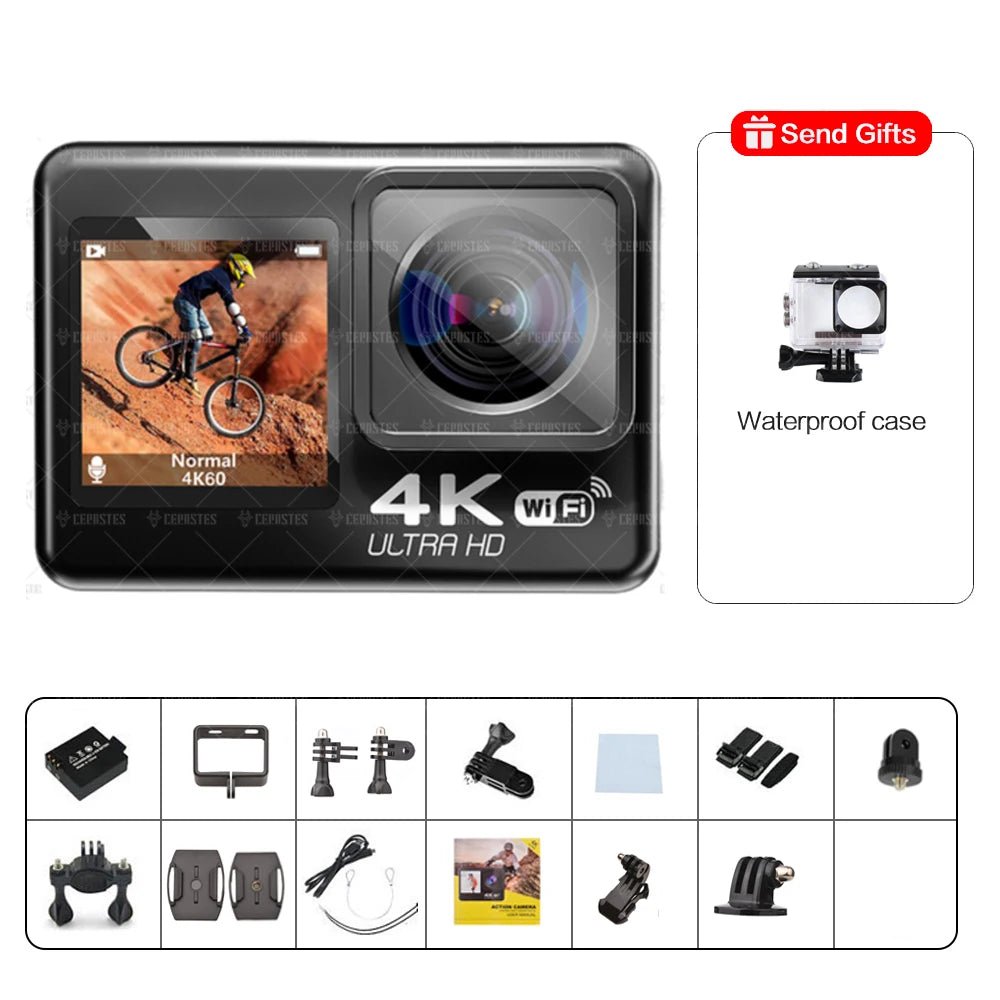Shoot smooth 4K footage with this action camera!