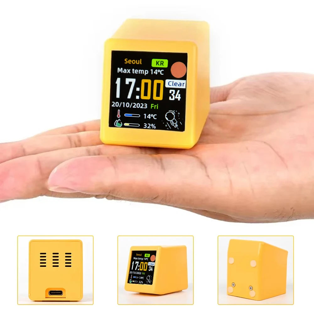 Smart WiFi Weather Station with Temperature & Humidity