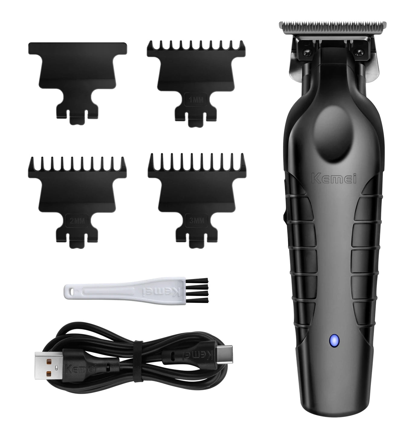 Kemei KM2299 Professional Hair Clipper Zero Gapped Carving Clipper