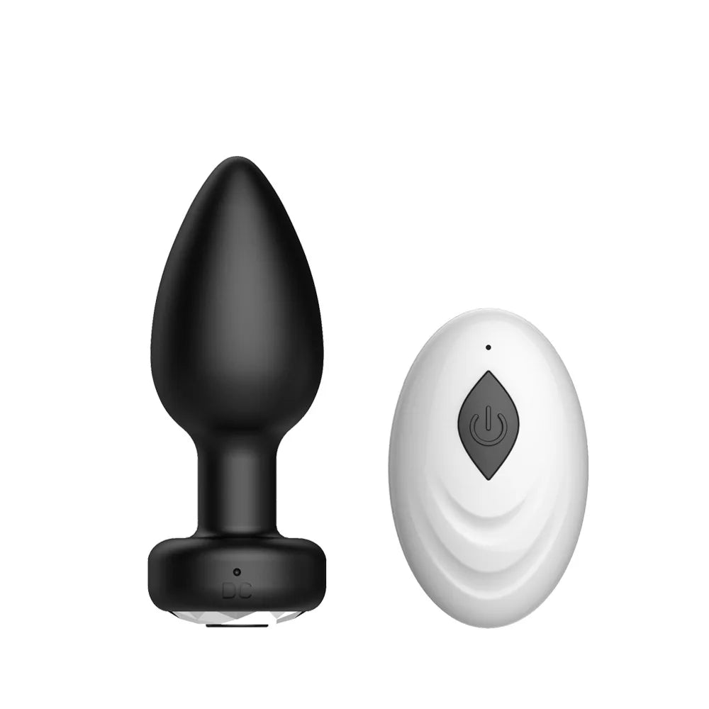 Mini Remote Control Vibrating Anal Plug
