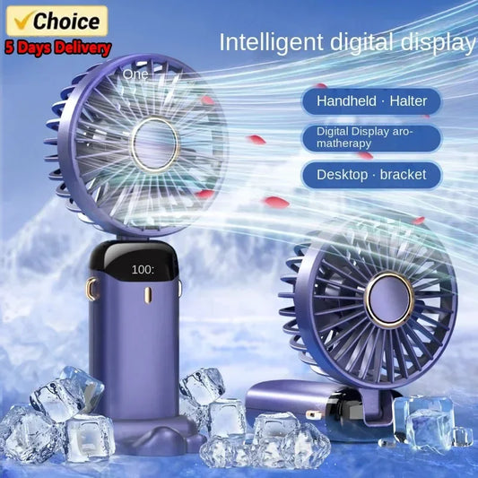 Portable Neck Air Conditioner Mini USB Fan