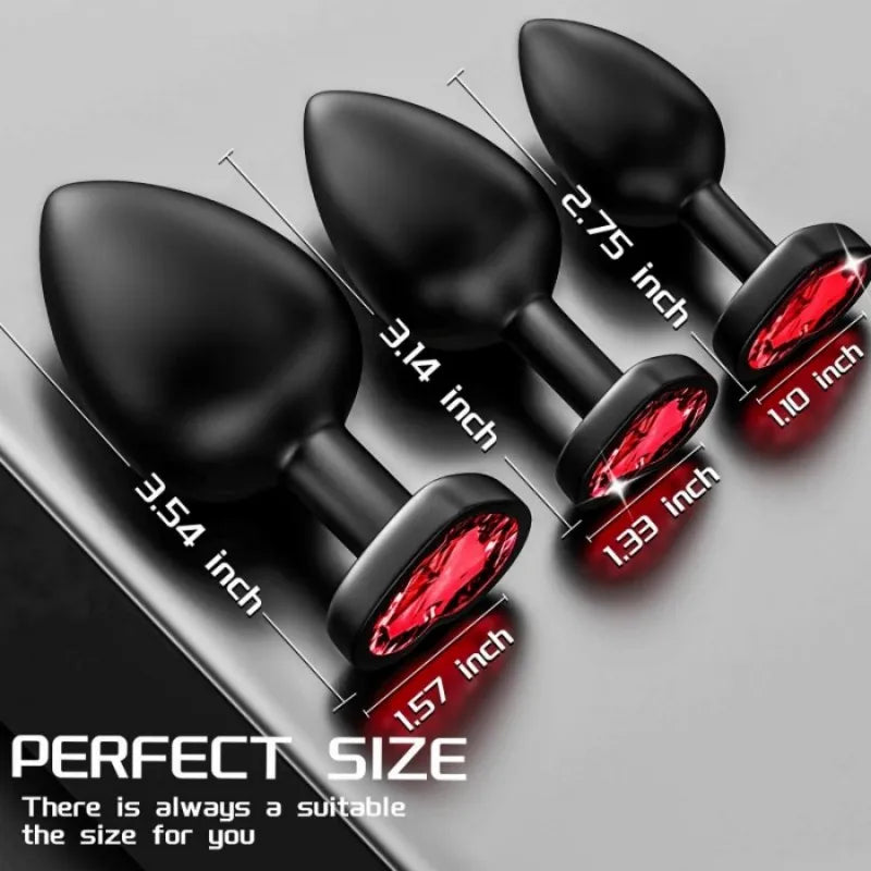 Silicone Anal Butt Plug for Women Pleasure
