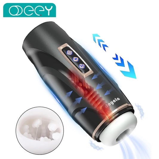 Automatic Thrusting & Sucking Male Stroker