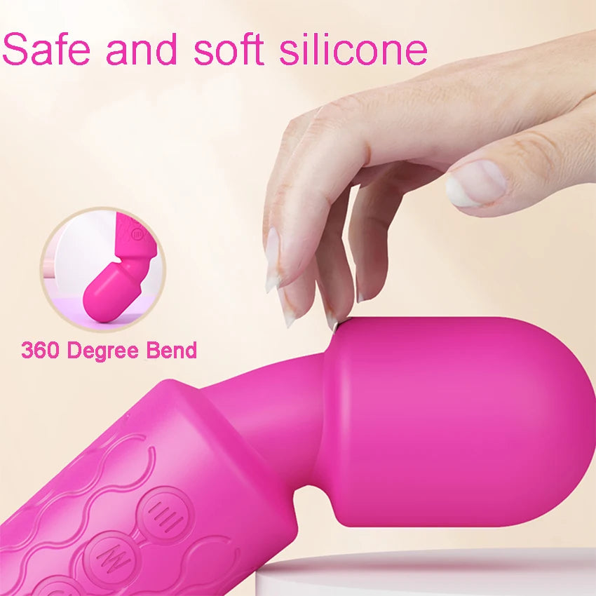 20 Modes AV Stick Clit Vibrator for Women