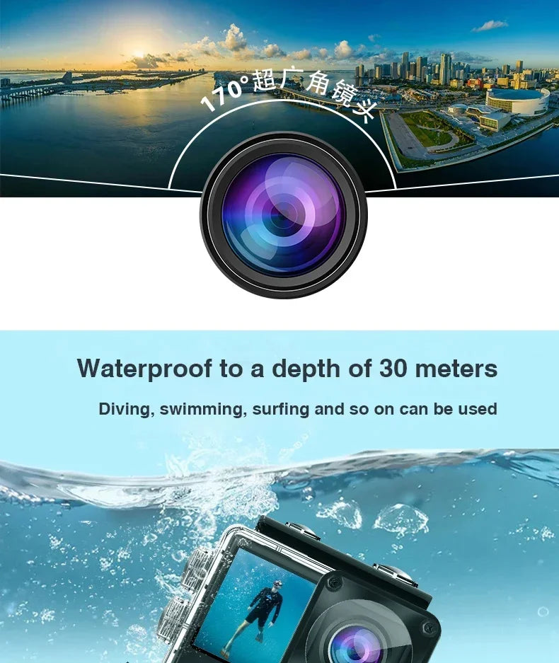 Shoot smooth 4K footage with this action camera!