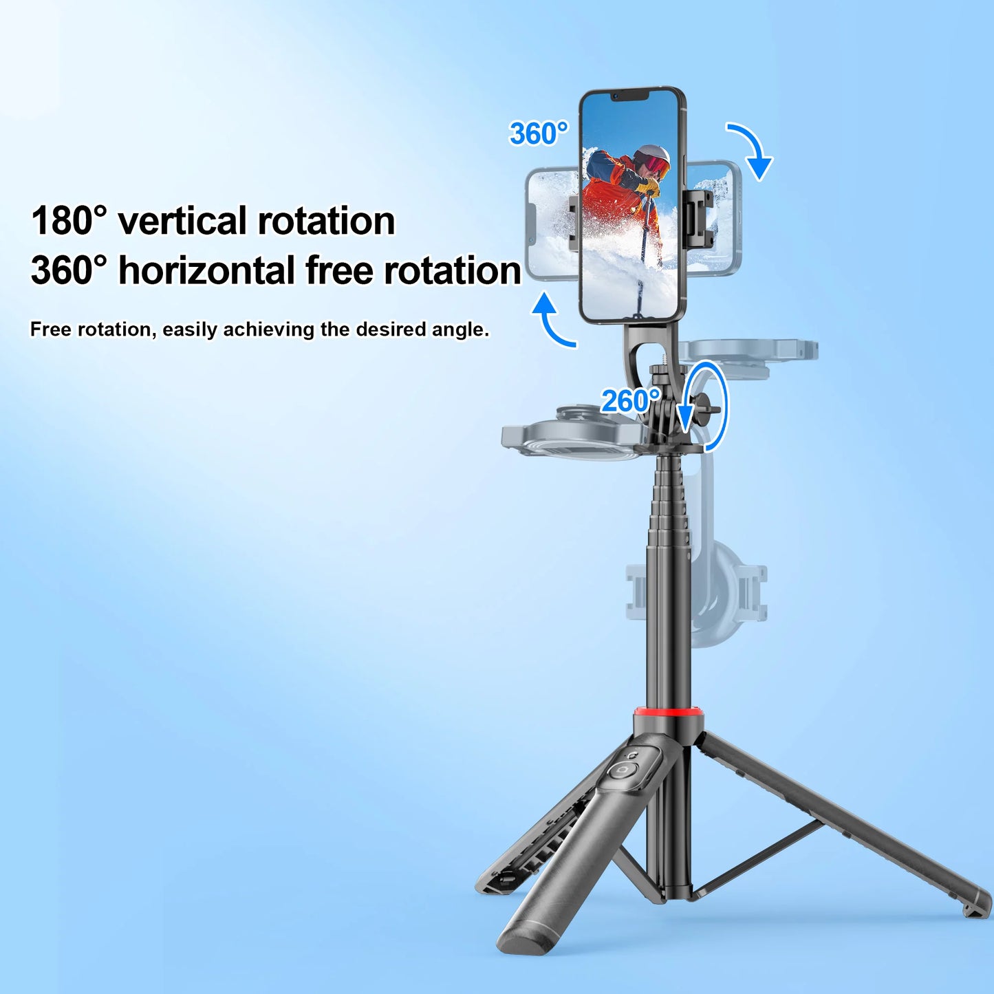 C20 Magnetic Selfie Stick Tripod – Snap, Shoot, Share Anywhere!