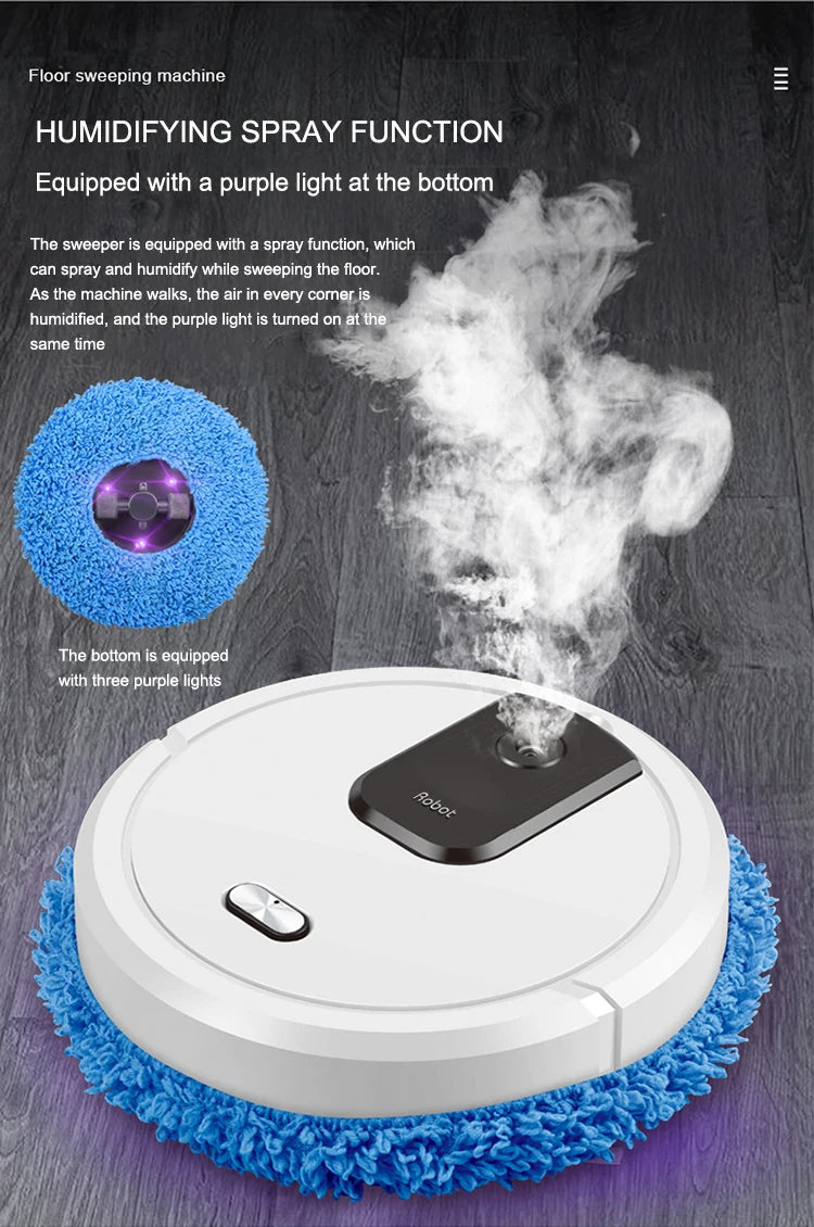 Multifunction Smart Robot Vacuum Cleaner Wireless