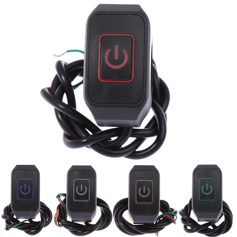LED Waterproof Motorcycle Handlebar Switch Button