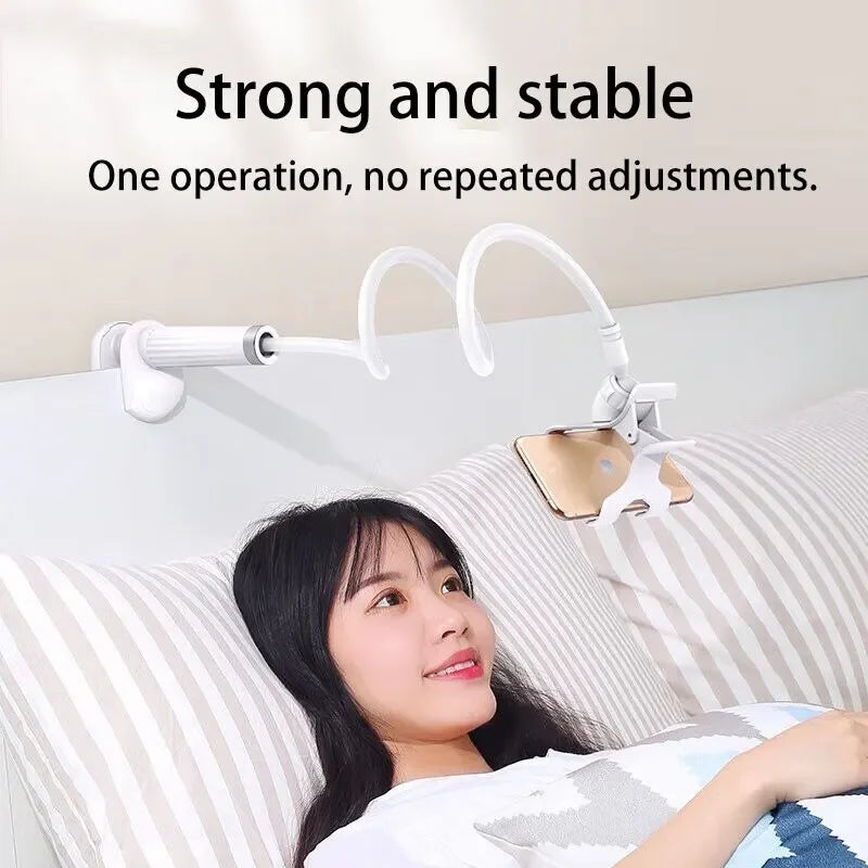 360 Clip Mobile Phone Holder Stand Portable Flexible  Desktop Bracket Desk Mount Stand Base