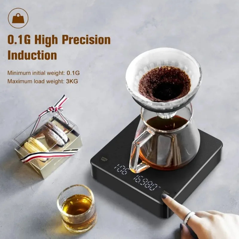 Digital Coffee Scale with Timer – Precision Meets Style in Your Kitchen