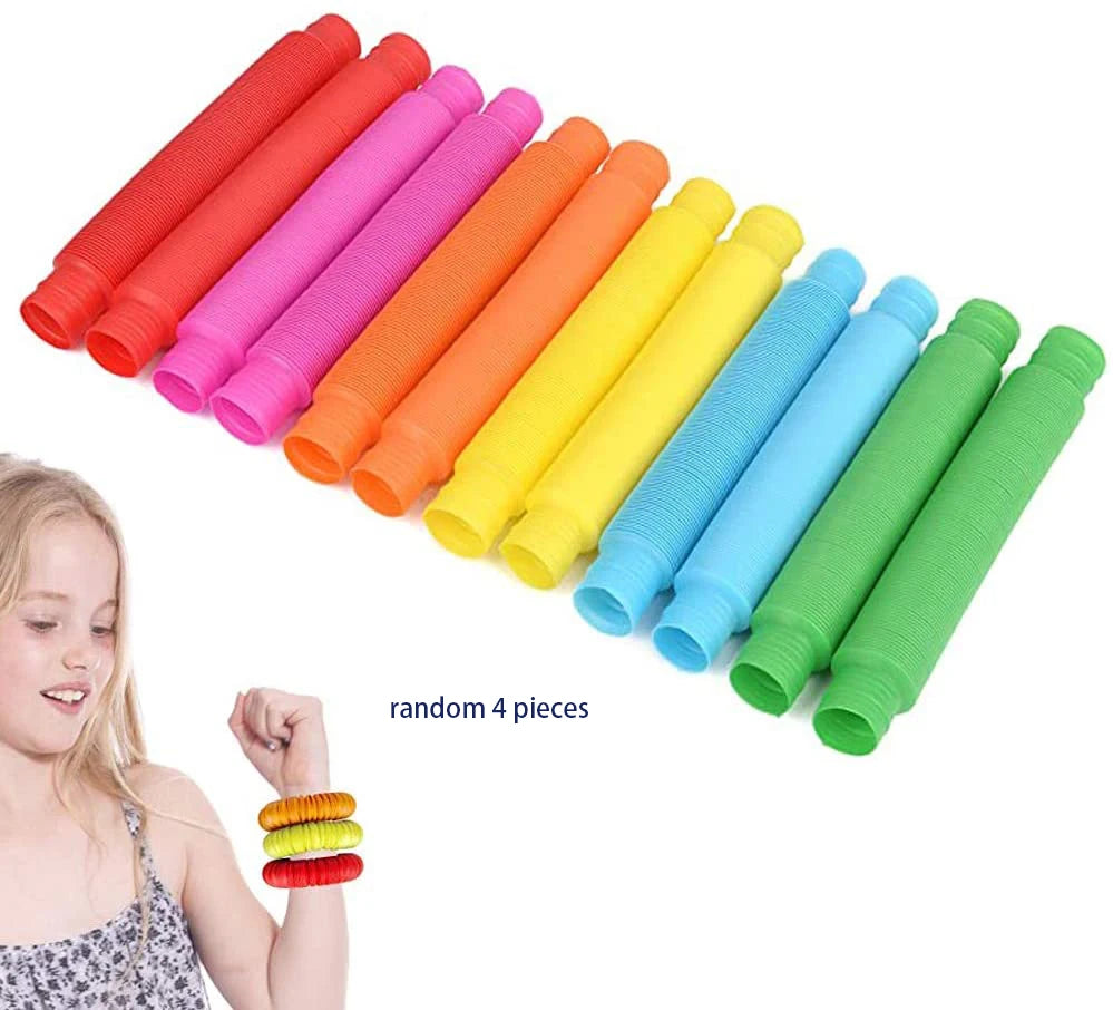 Mini Pop Tube Fidget Set – Build & Relax