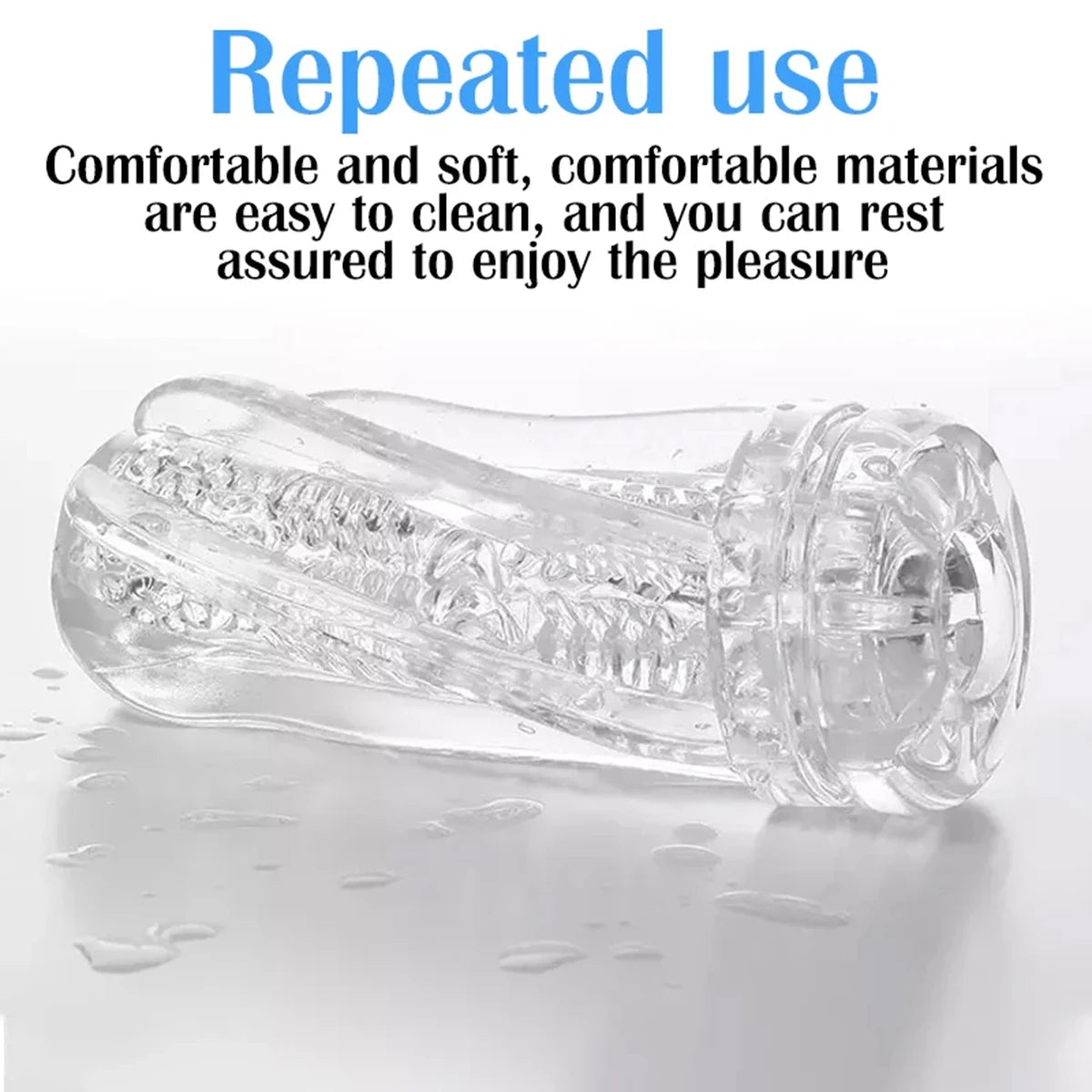 Transparent Pocket Vagina Masturbator for Men
