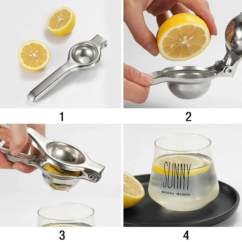 Manual Stainless Steel Lemon & Orange Juicer
