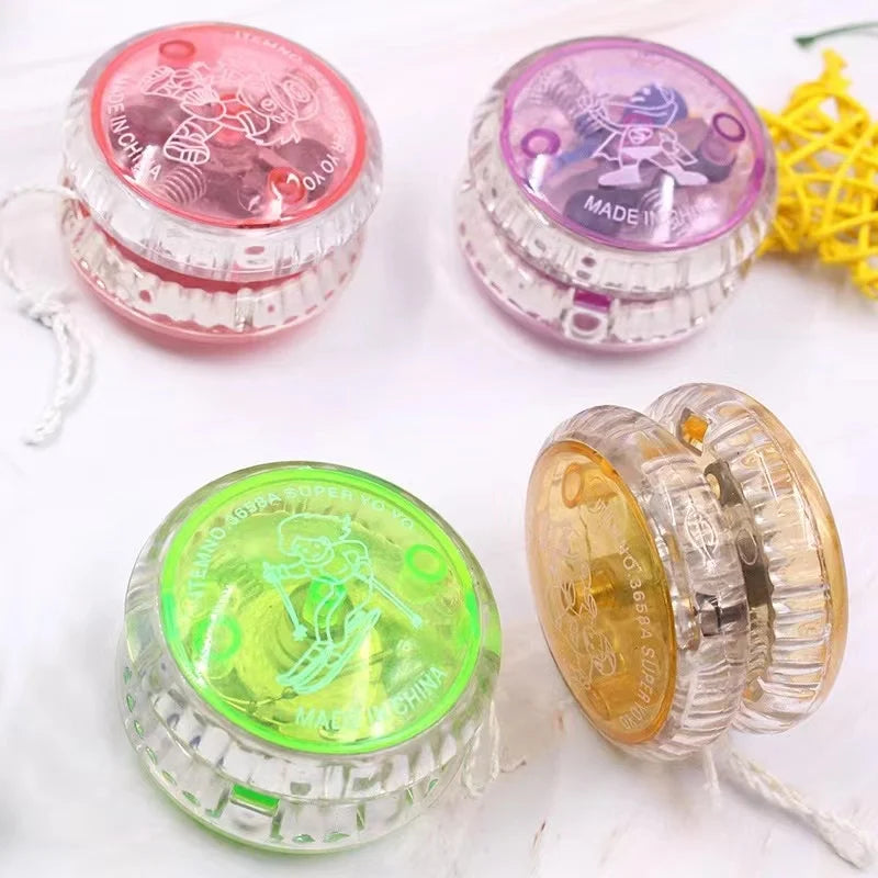 3PCS Luminous Yo-Yo Ball Bearing Kids Toys
