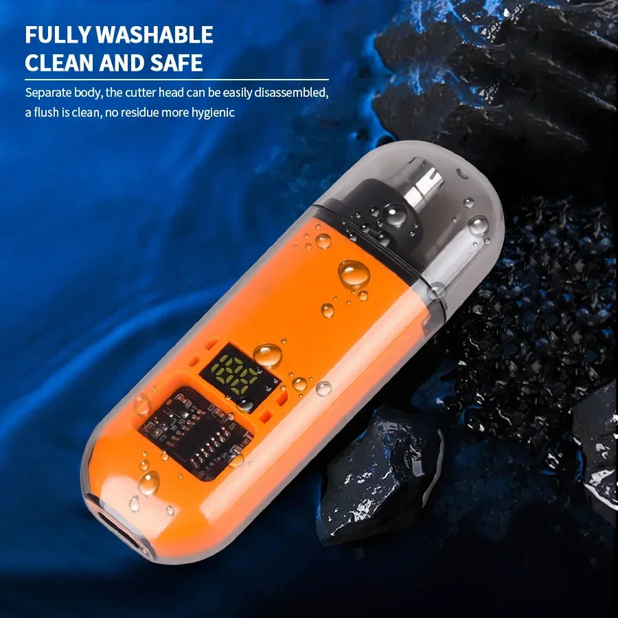 2-in-1 Electric Ear Nose Hair Trimmer