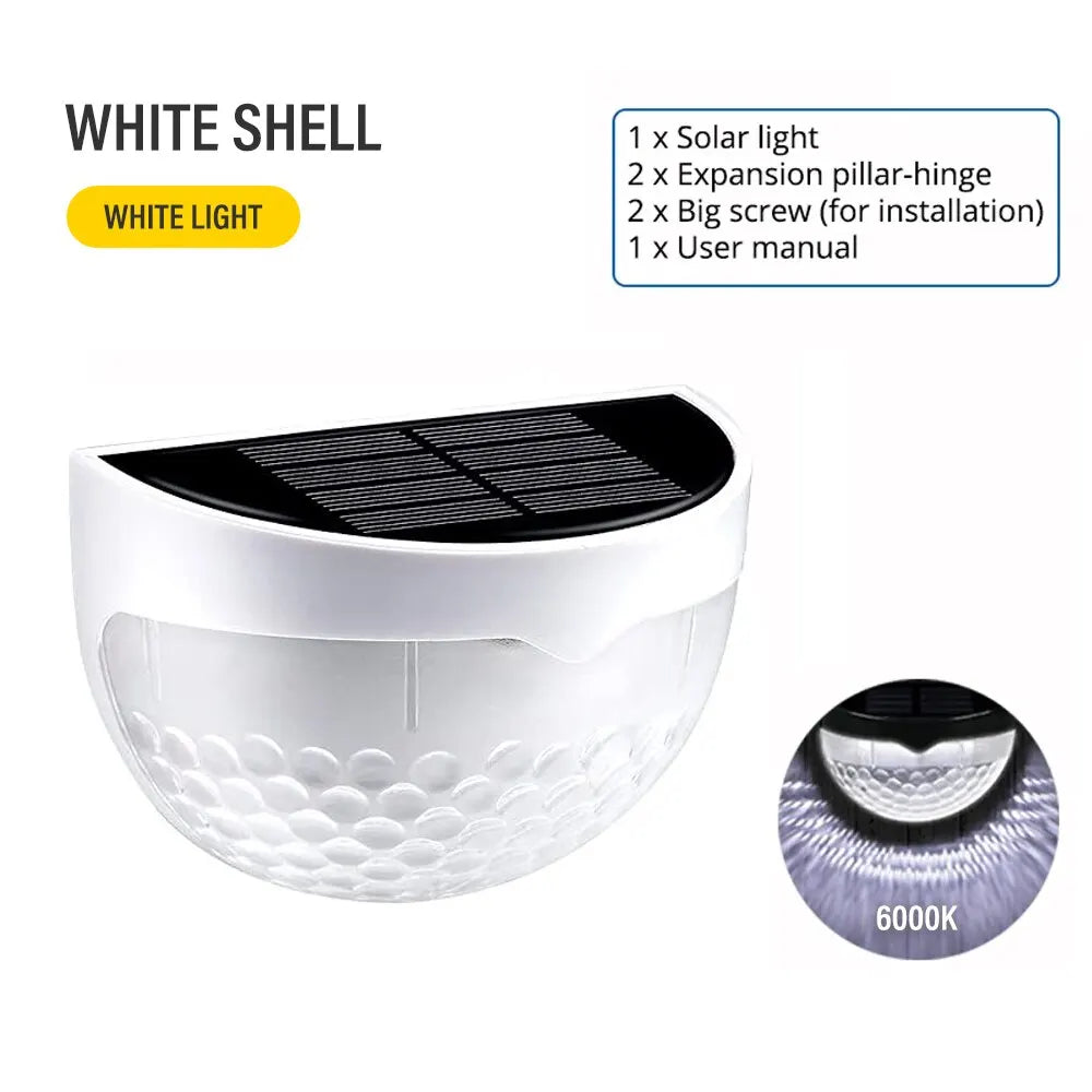 LED Solar Lights Outdoor Waterproof Wall Lights
