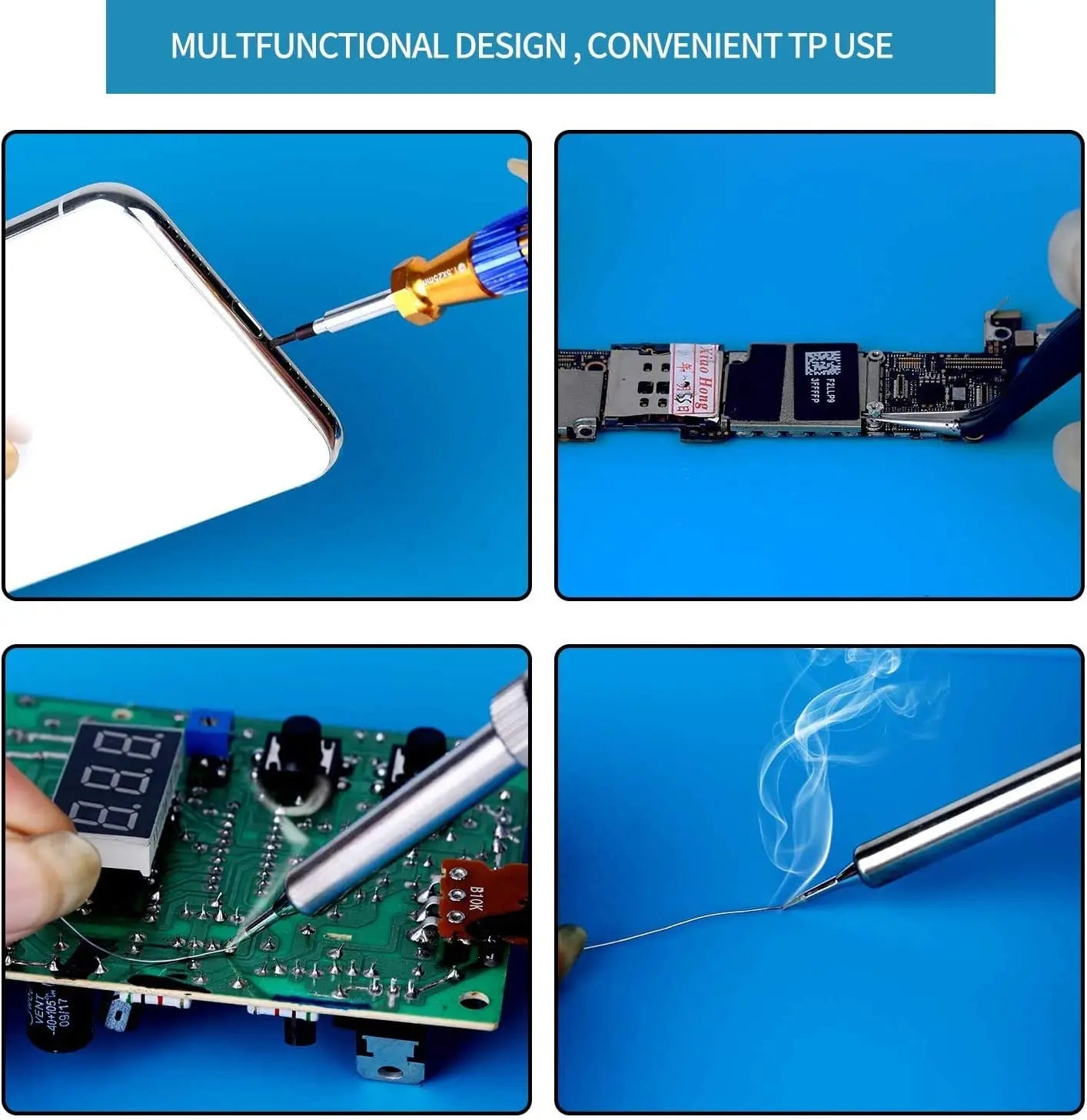 Silicone Soldering Mat – Heat-Proof, Static-Safe, Repair-Ready!