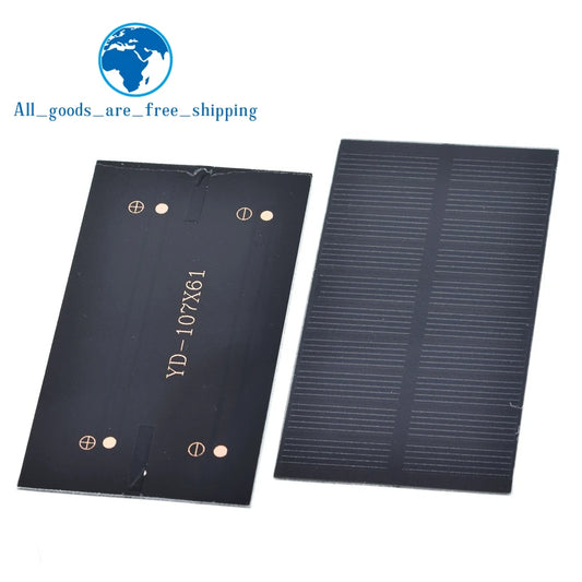 1W 5V Mini Solar Panel for DIY Electronics