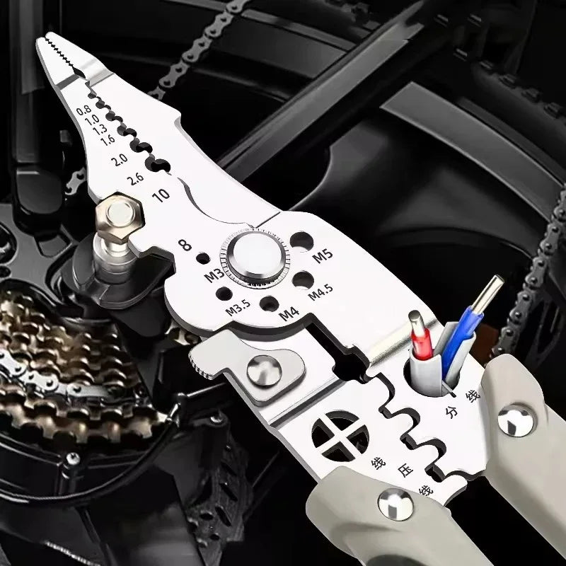 Multi-Functional Electrician Pliers – Wire Stripping & Splitting Tool