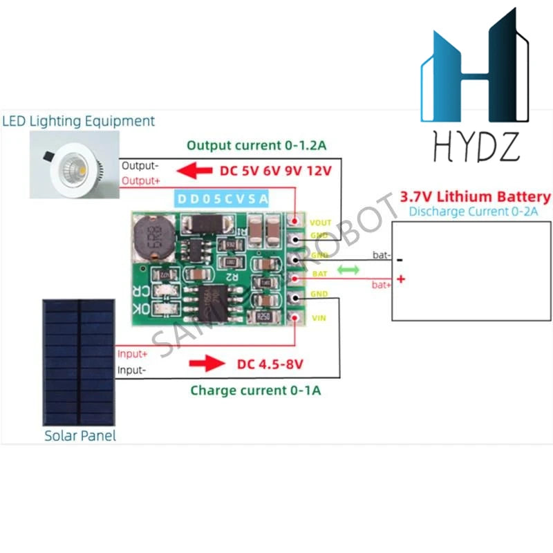 DC-DC Converter Boost Module for Lithium Battery