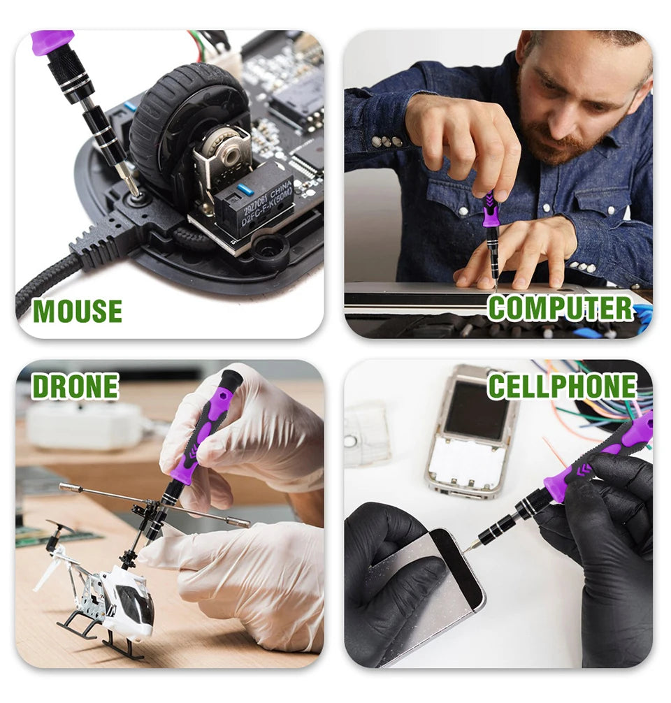 115-in-1 Precision Screwdriver Set for Electronics & Repairs
