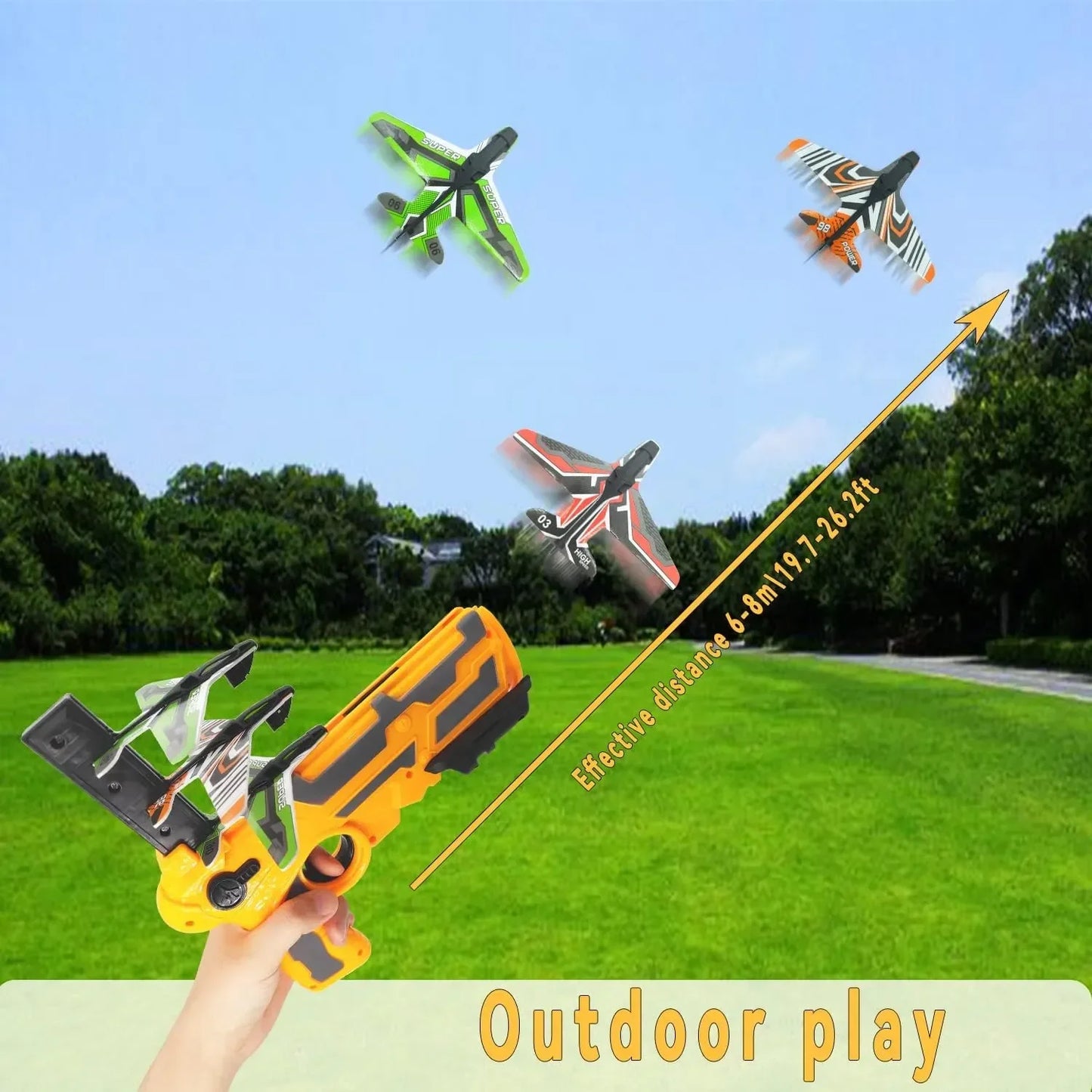 Ejection Aircraft Shooting Game – Launch, Aim & Play Outdoors!