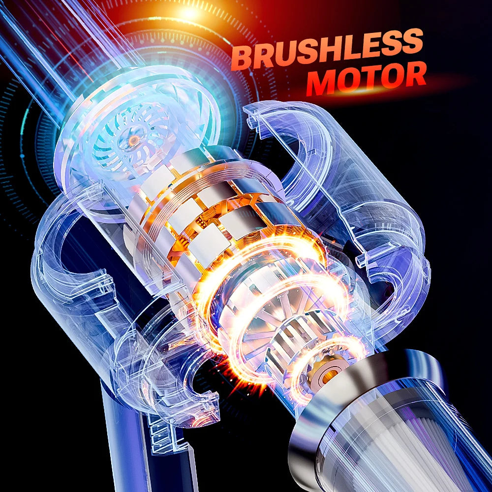 SZUK C012MAX Wireless Car Vacuum – Strong Suction Mini Cleaner