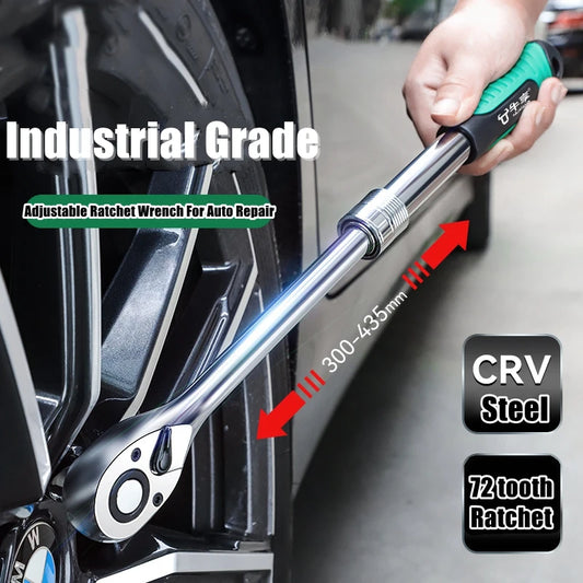 Telescopic Ratchet Wrench – Power & Reach in One Tool!