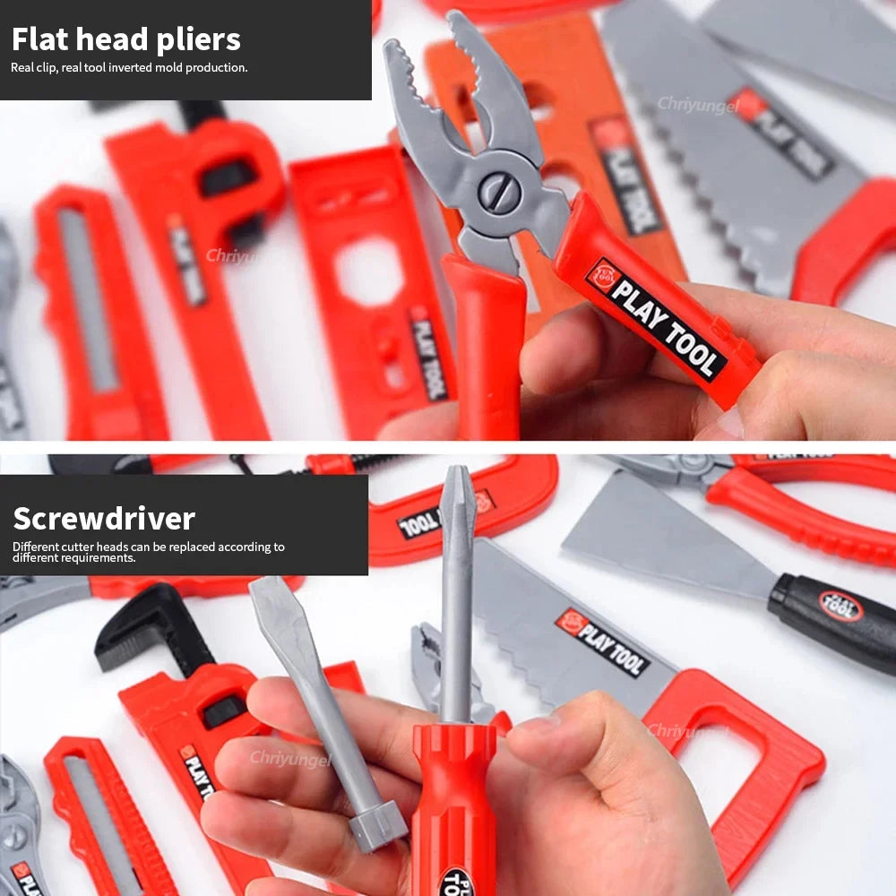 38/41pcs Kids Tool Set – Build, Fix & Pretend Like a Pro!