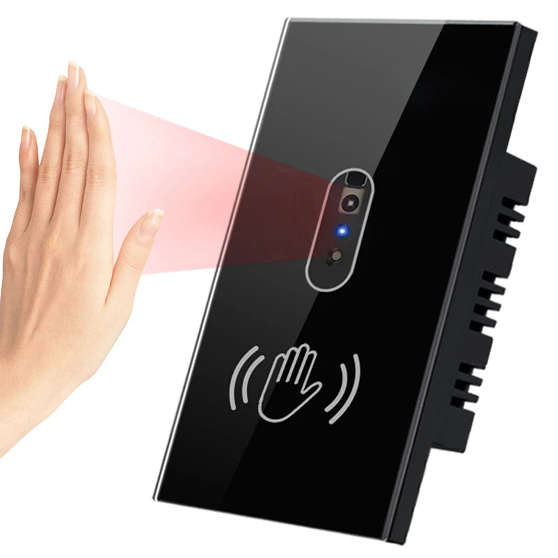Infrared Hand Sweep Smart Wall Switch – Touchless Control