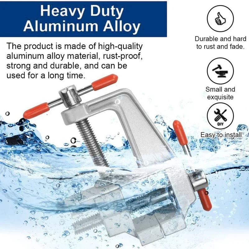 Mini Bench Vise Muliti-Funcational 3.5" Aluminum