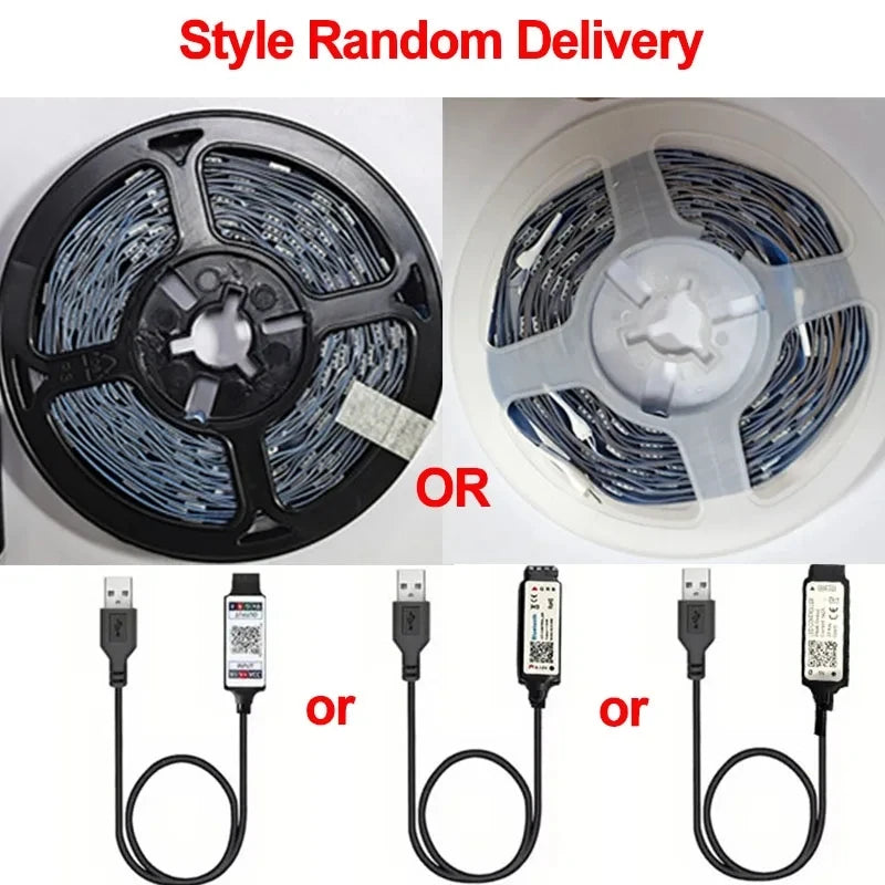 RGB LED Strip Lights Smart SMD 5050 Bluetooth Flexible Tape