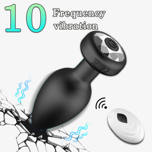 1PC Wireless Remote Anal Vibrator