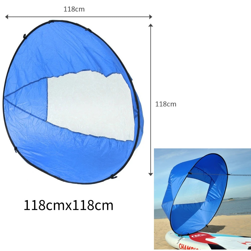 Foldable Kayak Wind Sail for SUP & Canoe