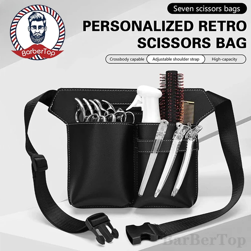 Organize your tools with this barber scissors comb bag!