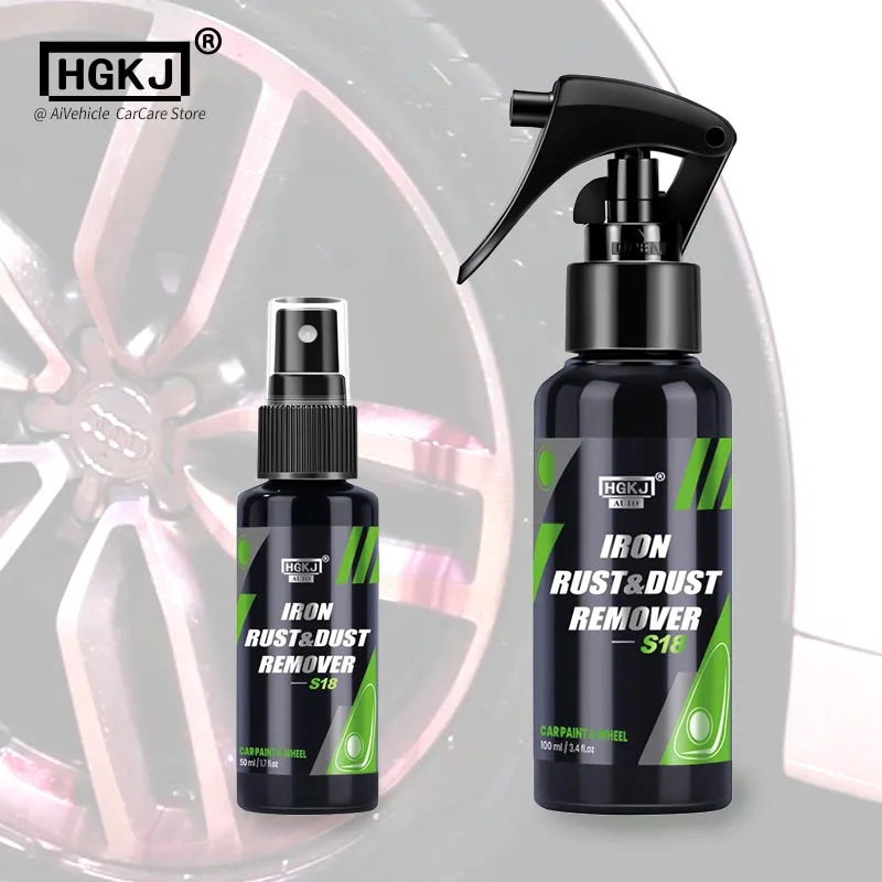 HGKJ Iron Remover Spray – Melt Rust, Restore Shine!