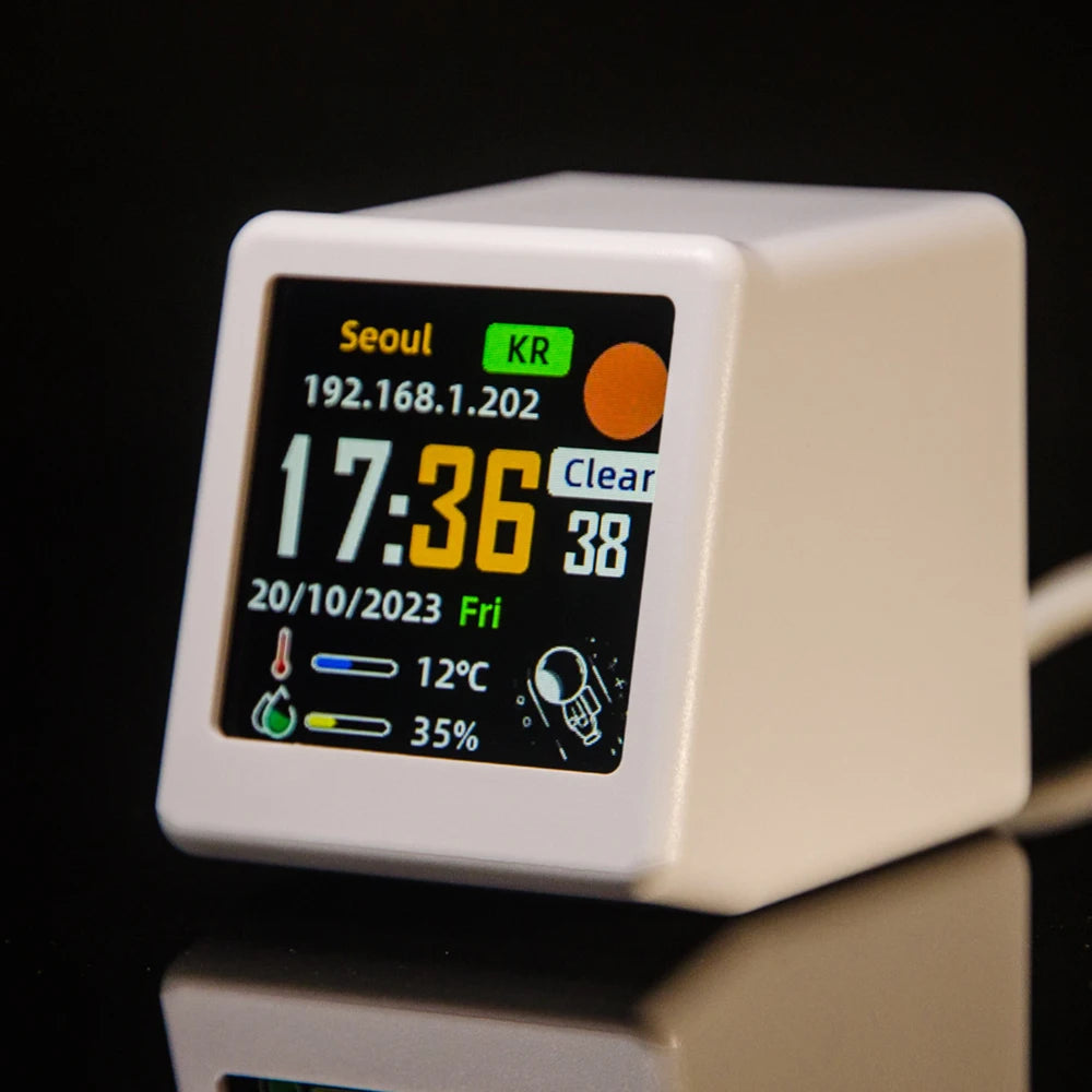 Smart WiFi Weather Station with Temperature & Humidity
