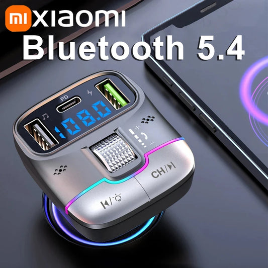 Xiaomi Bluetooth 5.4 FM Transmitter Car Adapter