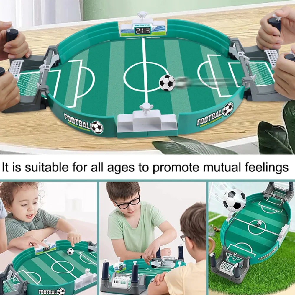 Portable Soccer Table Game for Kids & Family