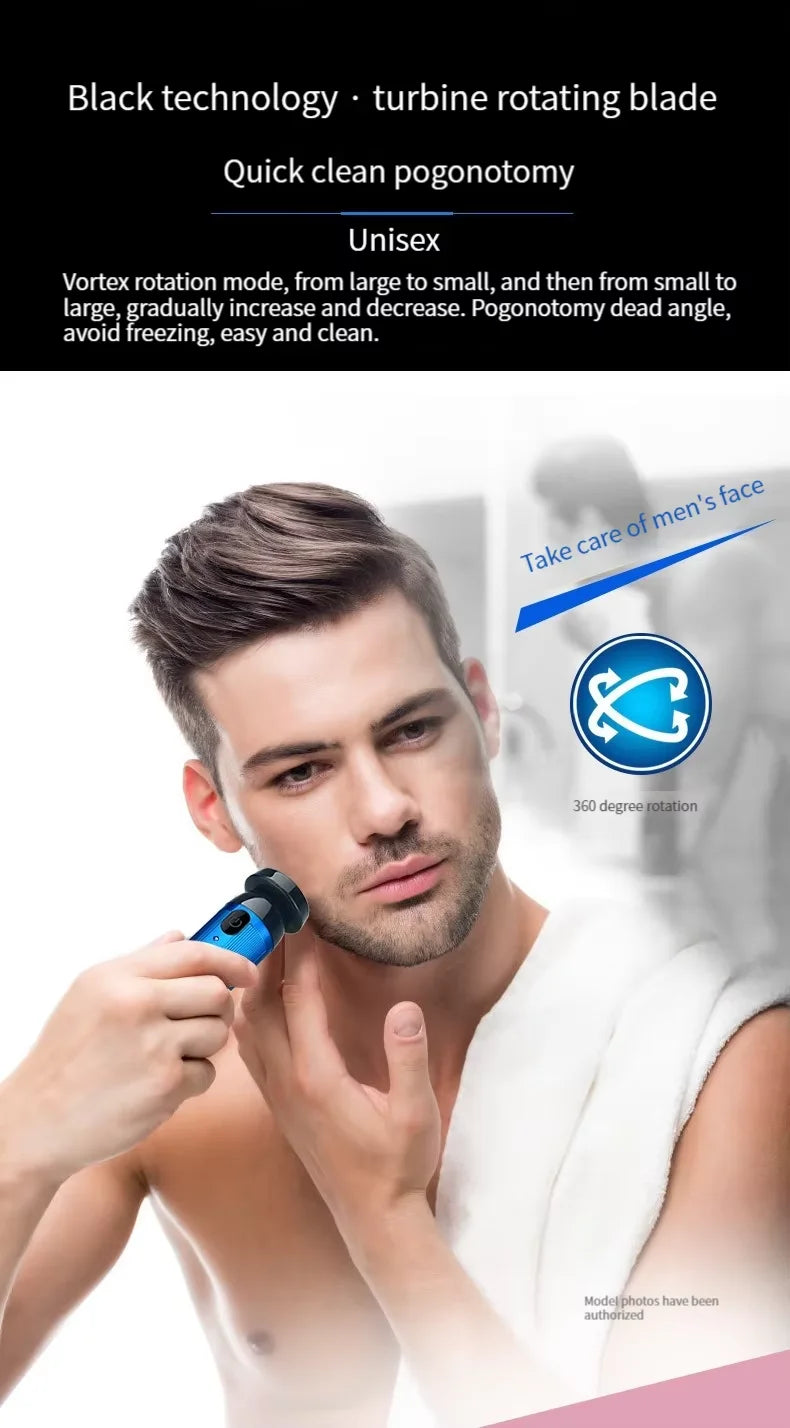 Mini Electric Rechargeable Shaver for Men