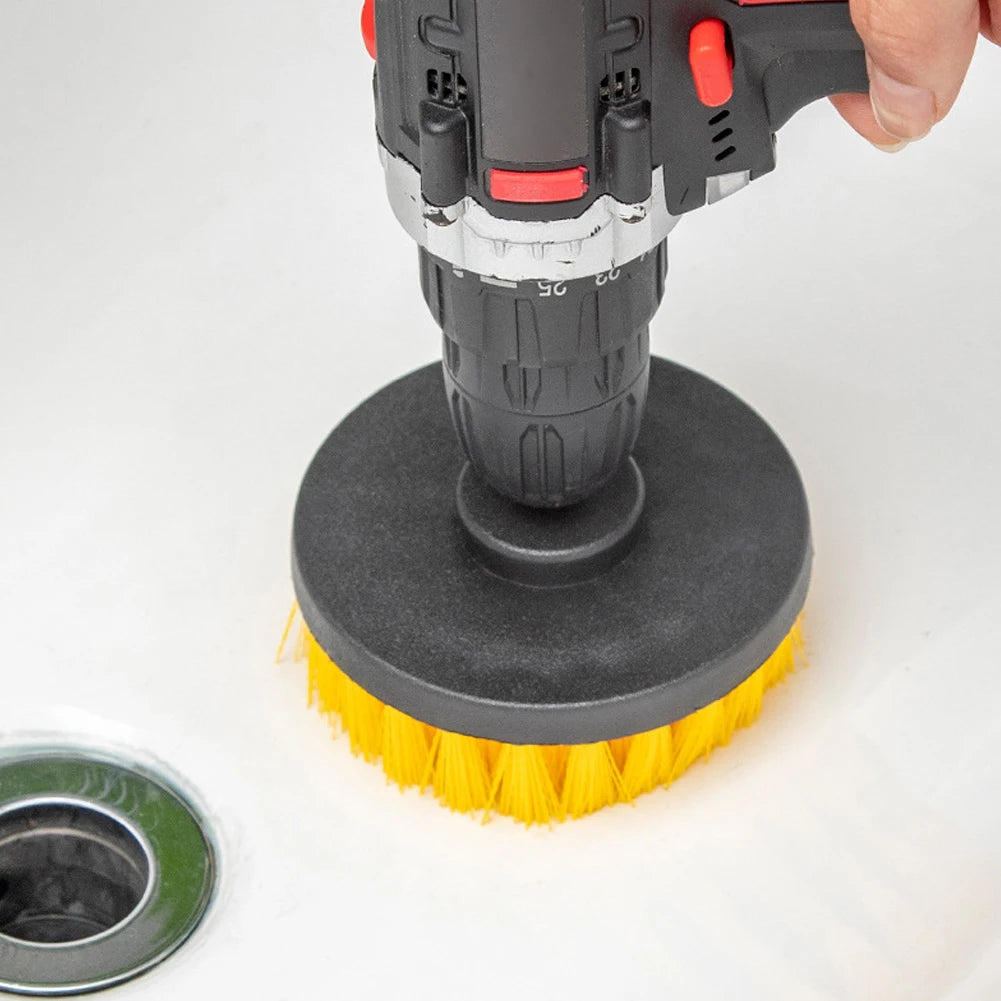 Drill Brush Attachment Cleaning Kit – 1-3 Sets for All Surfaces
