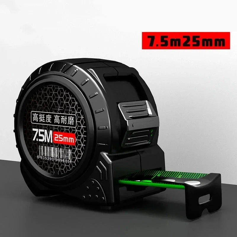 Measure accurately with this fluorescent steel tape!